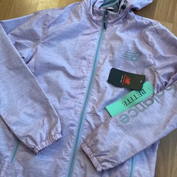 New Balance Windbreaker Jacket Petite Small - Picture 6 of 6